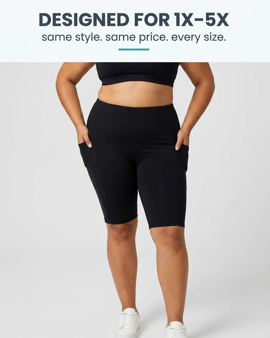Curvana cloudsoft high waist capri feature designed for 1x 5x