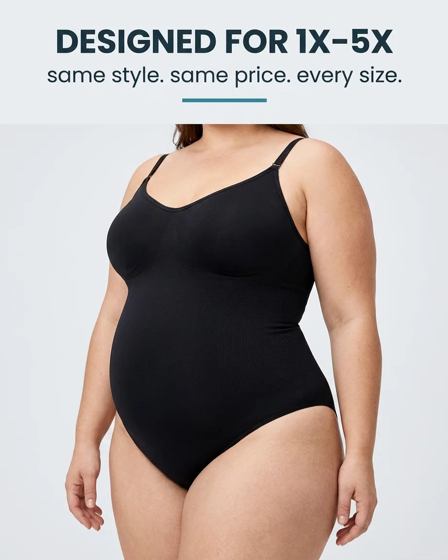 Curvana sculpt thong bodysuit feature designed for 1x 5x