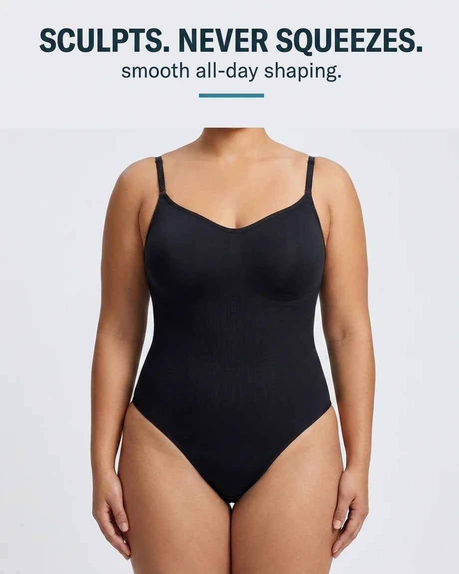 Curvana sculpt thong bodysuit feature sculpts never squeezes